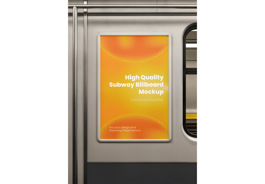 Subway Billboard Mockup 59