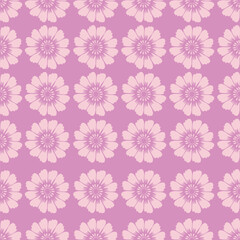 Exotic hand drawn flowers, seamless patterns with floral for fabric, textiles, clothing, wrapping paper, cover, banner, home decor, abstract backgrounds. Vector illustration.
