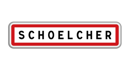 Panneau de Schoelcher, Martinique, Outre-Mer