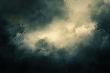 Obraz premium Dramatic storm clouds
