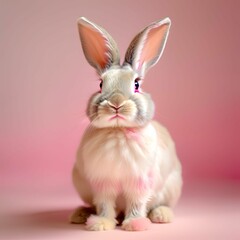 Obraz premium cute easter bunny 