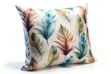 Feather Cushion Cover - Luxurious Decorative Throw Pillow Case