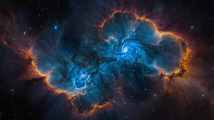 Obraz premium abstract space background with space