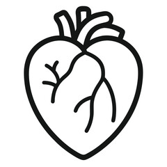 vector illustration of human hart