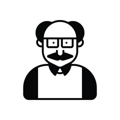 Grandfather Vector icon