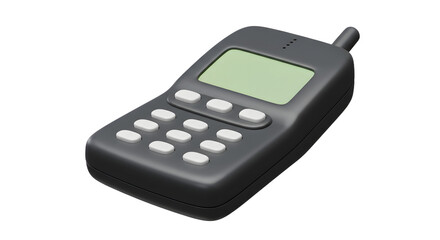 Retro Pink Mobile Phone