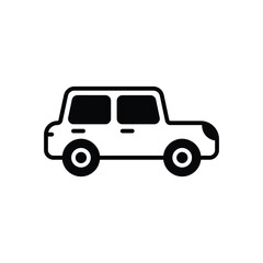 Family car Vector icon