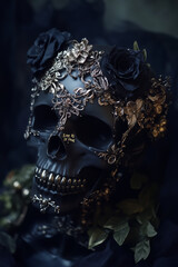 Fancy Decorative Skull
