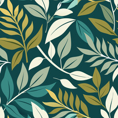 Nature's Embrace: Delicate Leaf Branches for Modern and Simple Decor