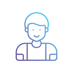 Boy Vector icon