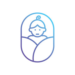 Infant Vector icon