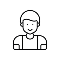 Boy Vector icon