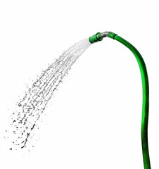 Hose Spraying Water