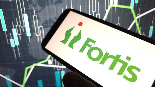 Konskie, Poland - March 17, 2025: Fortis Healthcare company logo displayed on mobile phone