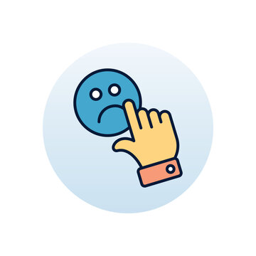 Deslike Vector icon