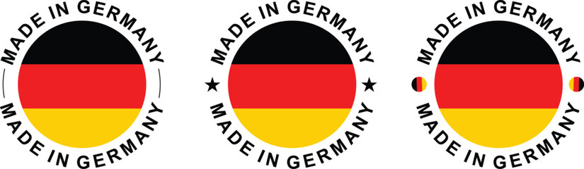 Made in Germany labels for products made by Germany