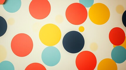 Modern background with overlapping circles in colorful pastel shades high resolution picture