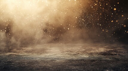 Dusty Grain Overlay with Vintage Film Effect for Mockups