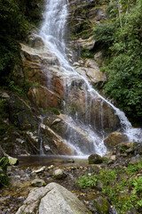 Fototapeta premium Chasing ancient footsteps on the legendary Inca Trail. Each step brings us closer to the lost city of Machu Picchu and deeper into the heart of history. Cusco Peru