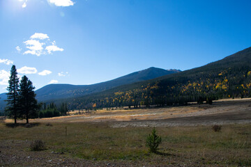 Kawuneeche Valley Rocky Mountain National Park  in Autumn 