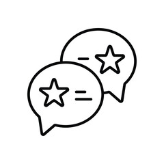 Testimonials Vector icon