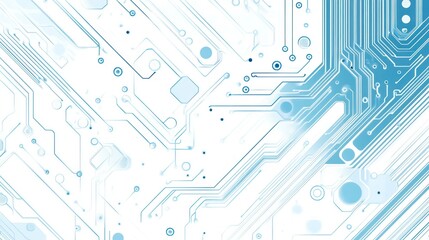 Abstract circuit board pattern, technology, innovation, background