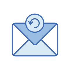 Email Reply Vector icon