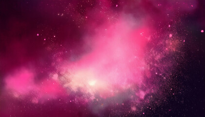 Naklejka premium Multicolor abstract background with dust, noise and film grain. Blurred beautiful glow and bokeh. Holographic and scratched effects. Creative art wallpaper. Poster design. Generated AI