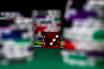 Dice and chips