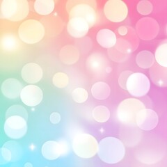 Abstract background with bokeh defocused lights. abstract illustration. Abstract background with pastel gradient colors