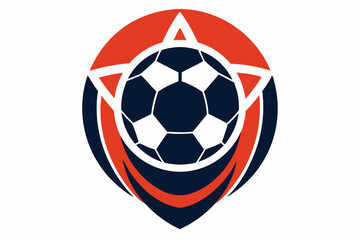 Obraz premium Soccer Ball Logo
