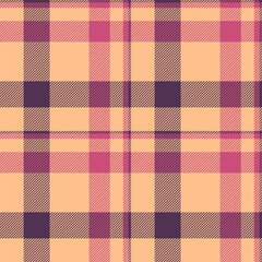 Elegant peach, pink  purple plaid pattern.  Perfect for textile design, apparel, home decor, or website backgrounds.