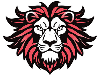 Lion logo design. Vector illustration.
