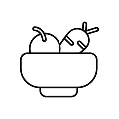 Diet Vector icon
