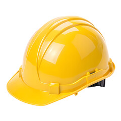 Fototapeta premium Yellow Hard Hat Safety Helmet
