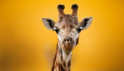Obraz premium giraffe head shot