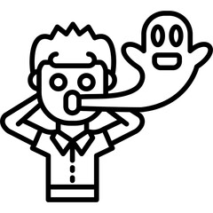 Panic Icon Vector Element