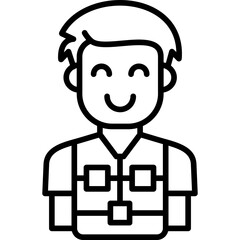 Life Vest Icon Vector Element