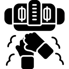 Hand Dryer Icon Vector Element