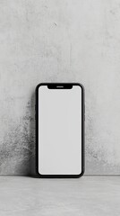 Smartphone on a textured surface