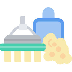 Broom Icon Vector Element