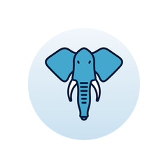 Elephant Vector icon