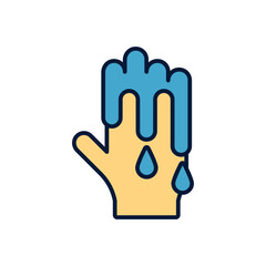 Fototapeta premium Holi Vector icon