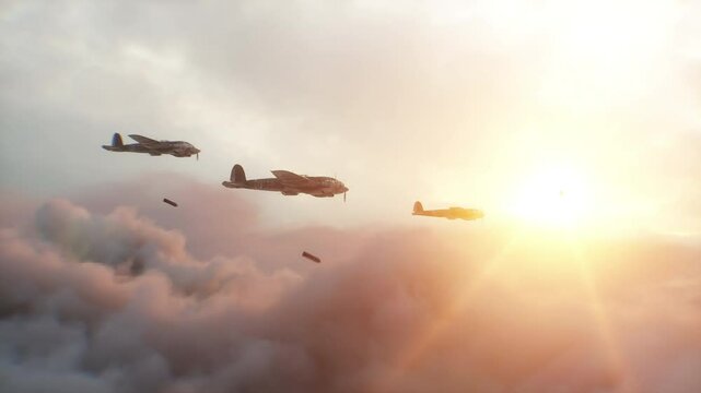 Heinkel He 111. German airliner and medium bomber. World War II.