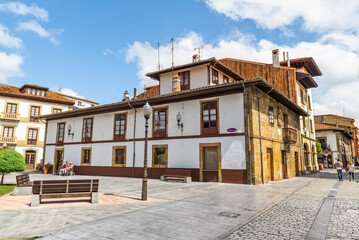 The town of Villaviciosa, Asturias Tourism