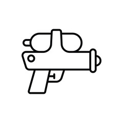 Water gun Vector icon