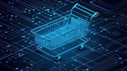 Artificial intelligence in e-commerce with AI-driven personalized shopping experiences.