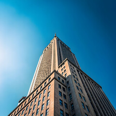 Obraz premium Art Deco Building NYC Architecture