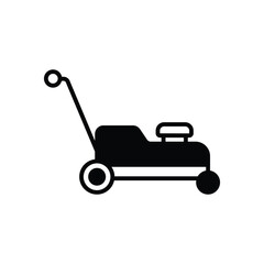 Lawn mover Vector icon
