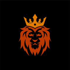 lion head vector